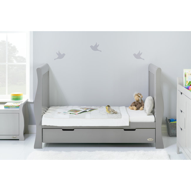 O Baby Stamford Luxe 2 Piece Roomset - Warm Grey