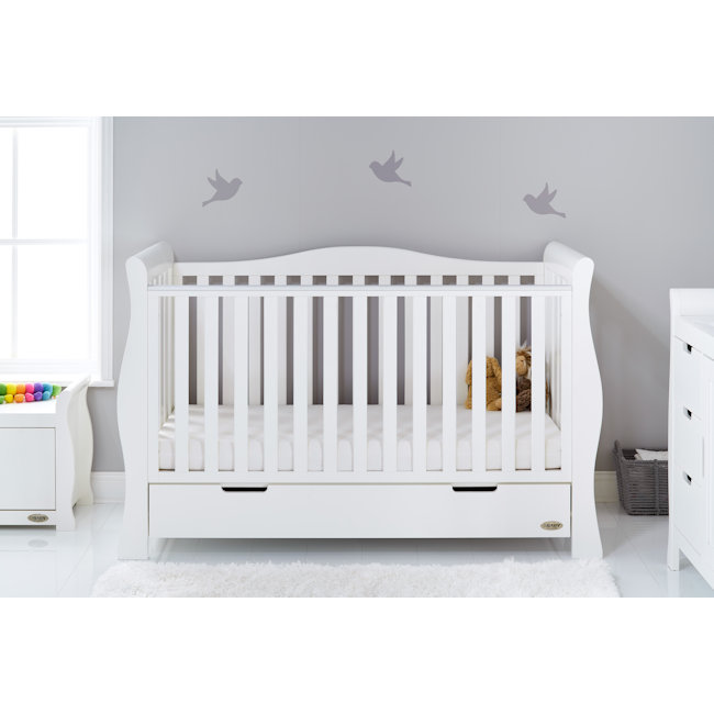 O Baby Stamford Luxe 2 Piece Roomset - White