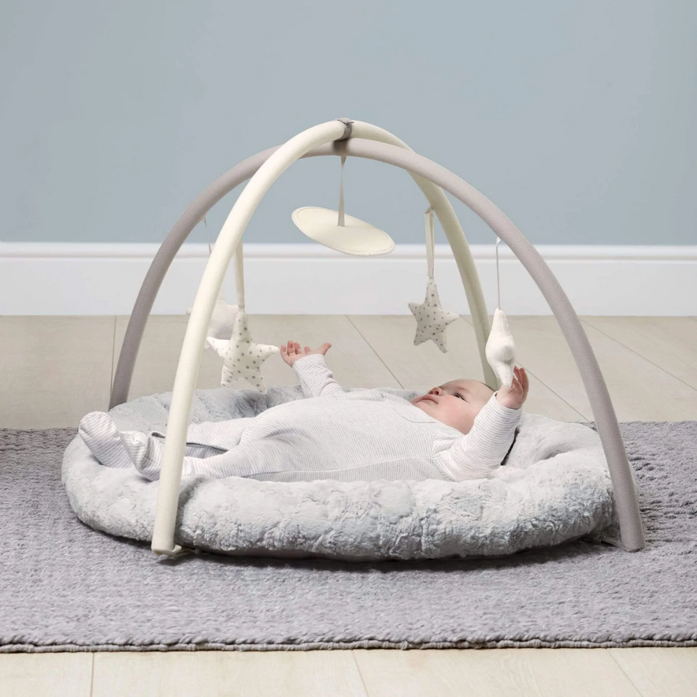 Mamas & Papas My First Playmat & Gym - Grey/Cream