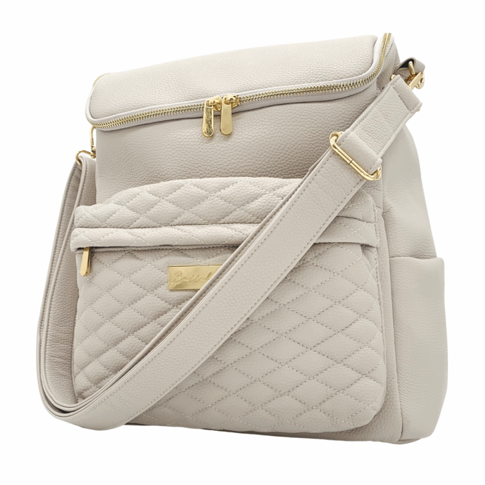 Mabel Baby Changing Bag Mocha - Bellaboo