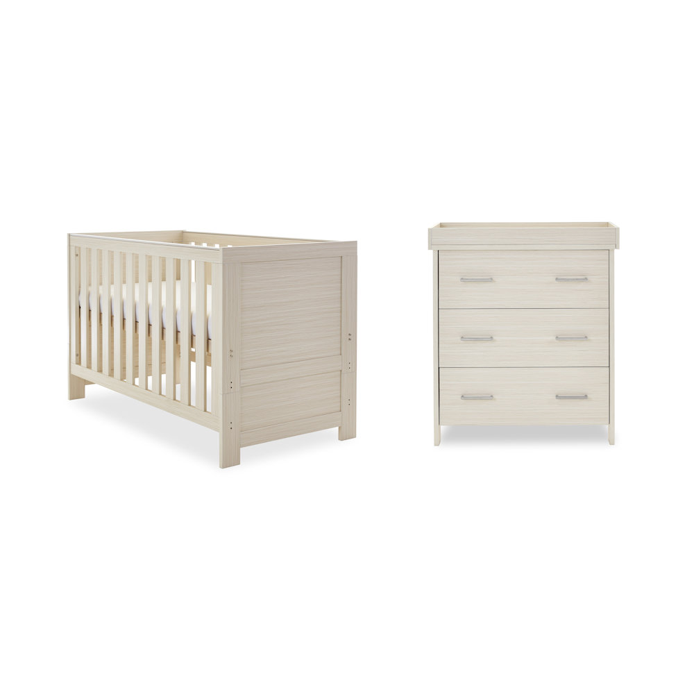 OBaby Nika 2 Piece Set - Oatmeal