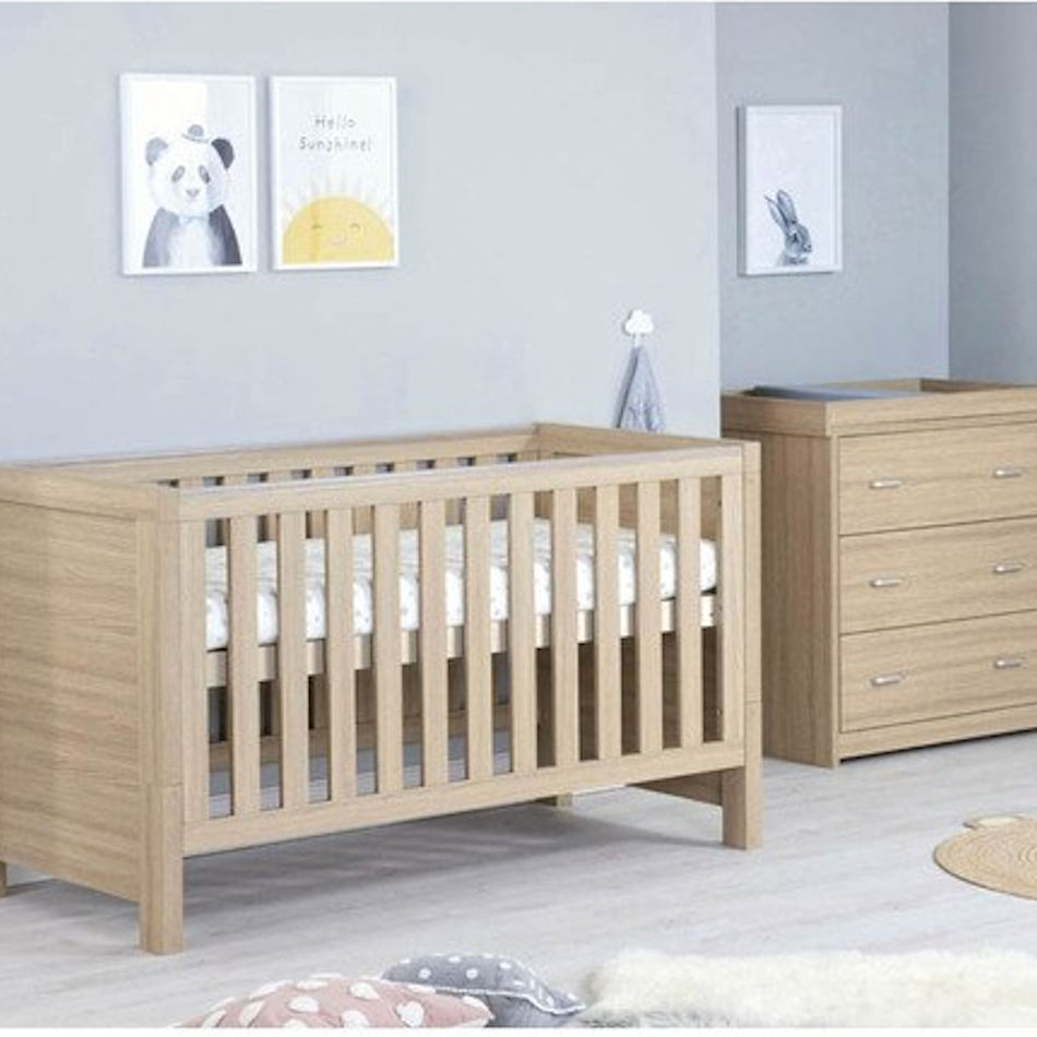 Babymore Luno 2-Piece Roomset - Oak
