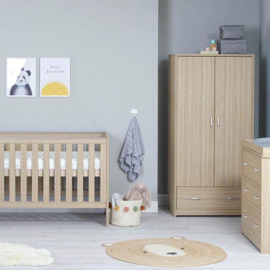 Babymore Veni 3-Piece Roomset - Oak