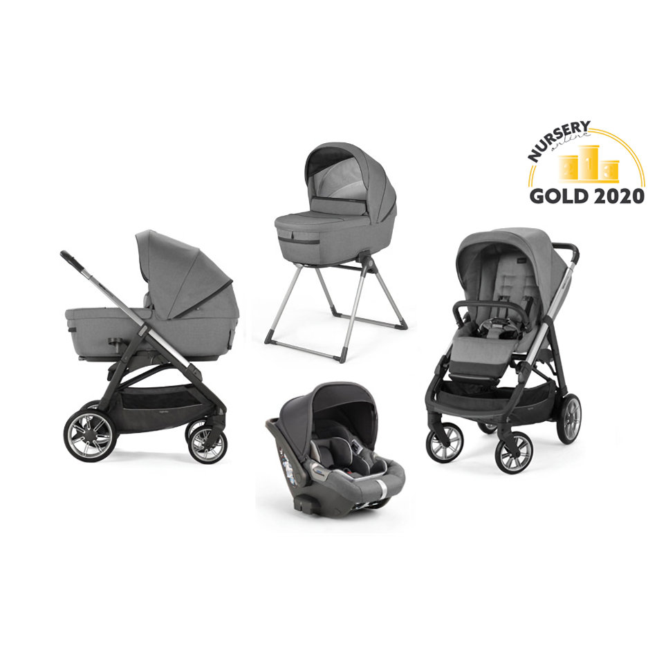 Inglesina Aptica 5 Piece Travel System ~ Bundle Mystic Black