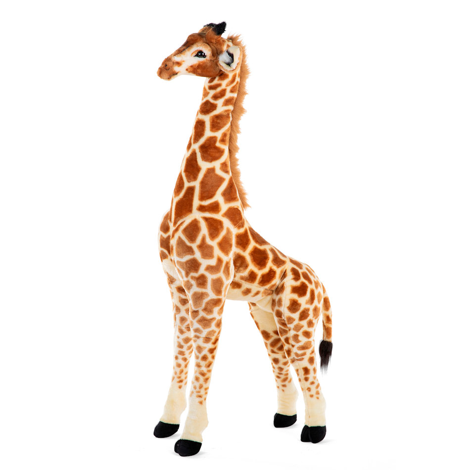 Tall cheap plush giraffe