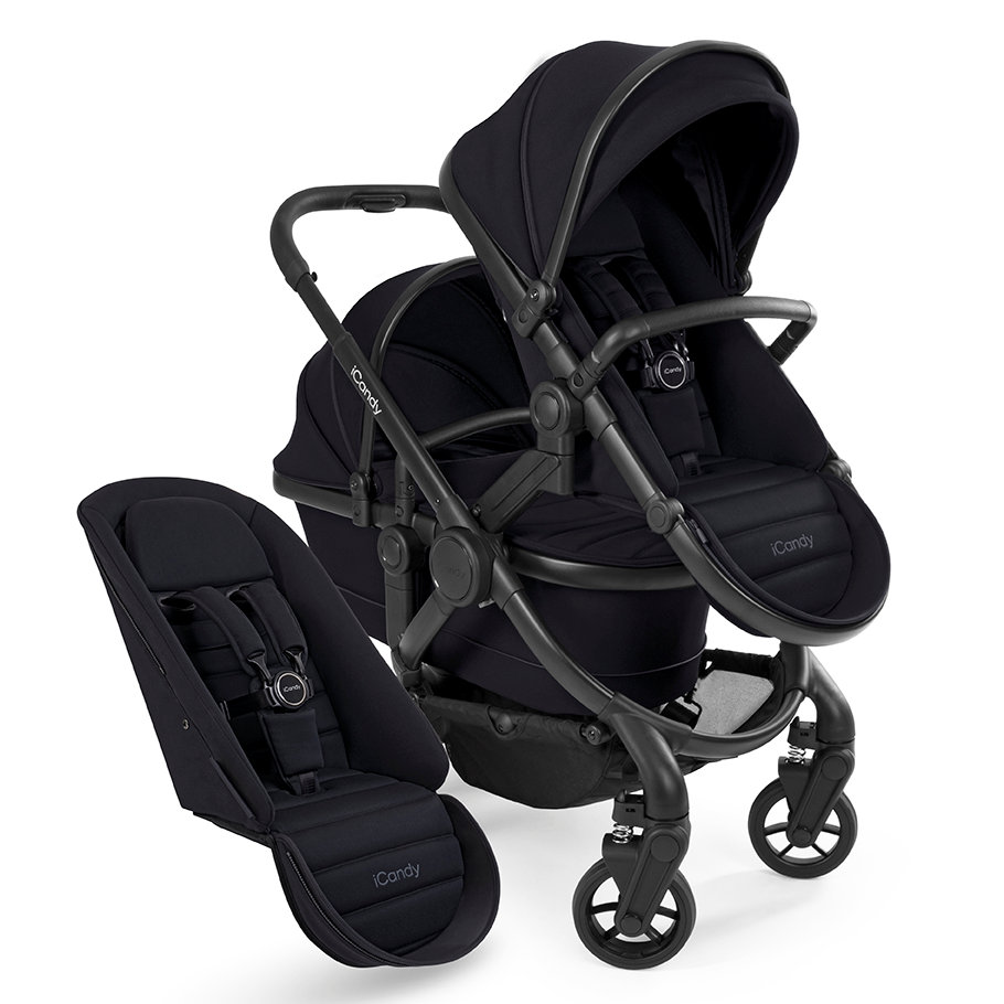 iCandy Peach 7 Double – Jet / Black Edition