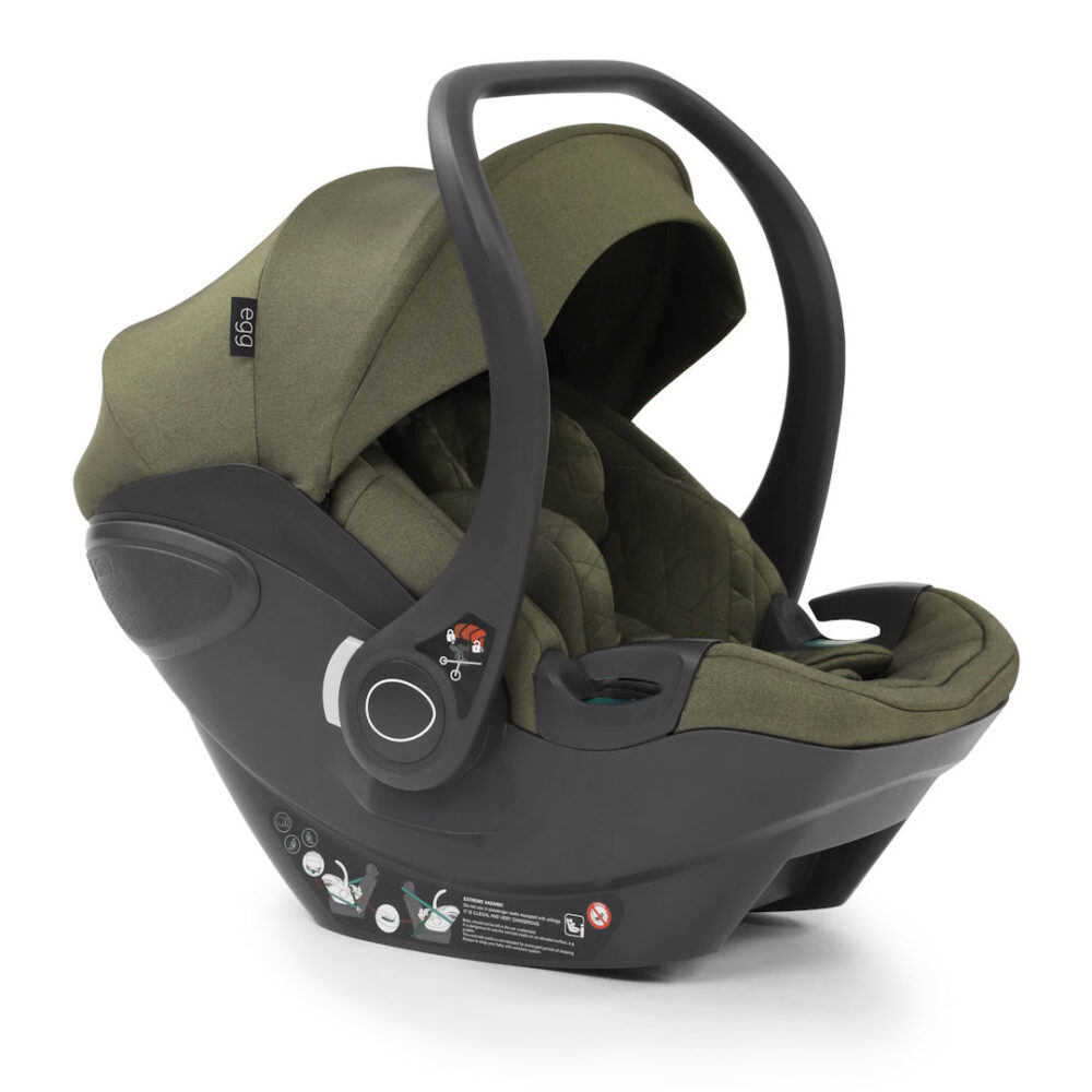 Egg Shell i-Size Group 0+ Car Seat - Hunter Green