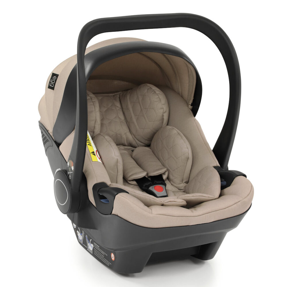 Egg Shell i-Size Group 0+ Car Seat - Feather