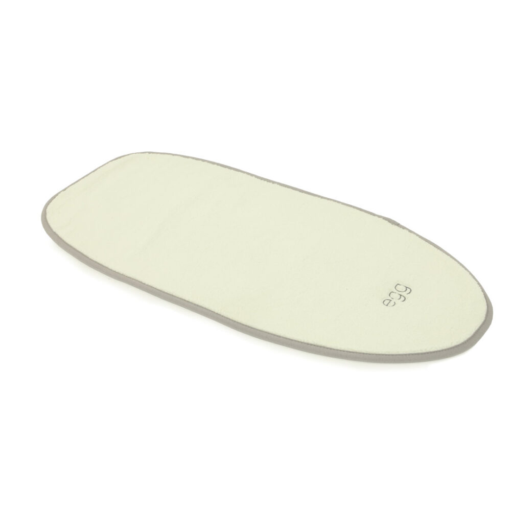 Egg Carrycot Mattress Topper - Grey