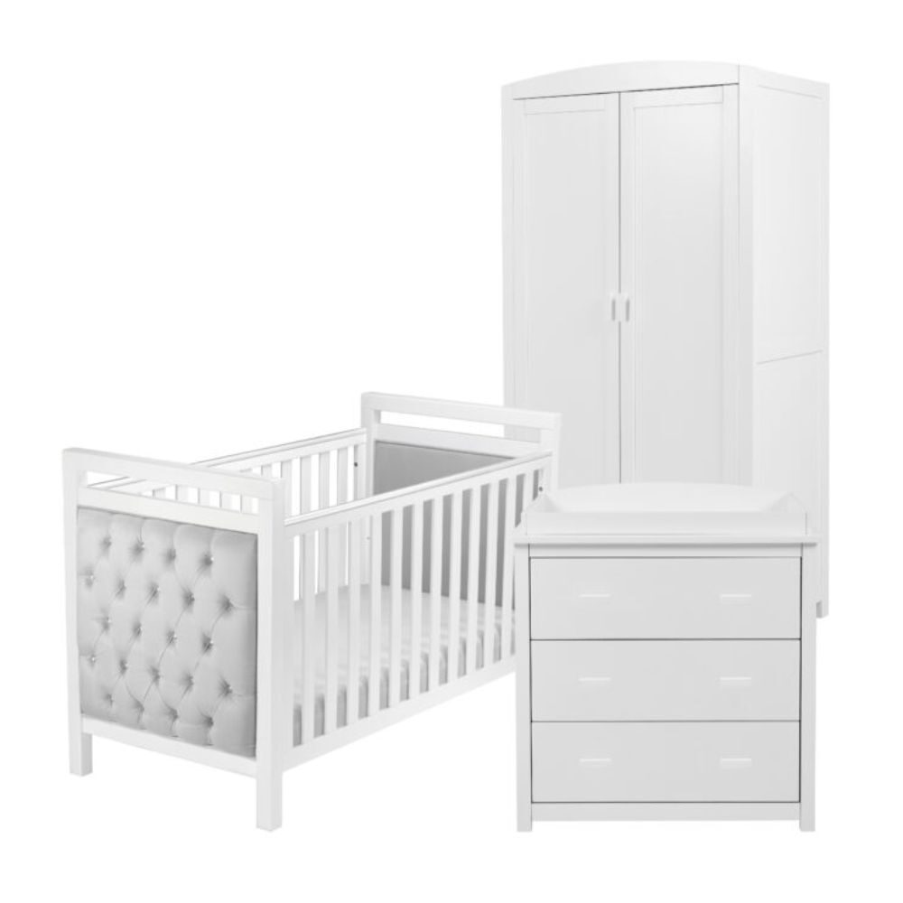 Velvet Deluxe 3 Piece Nursery Room Set