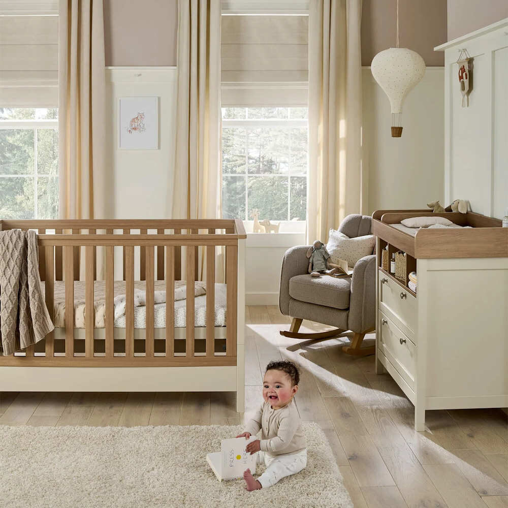 Best Price on the mamas and papas harwell cashmere 2 piece nursery set