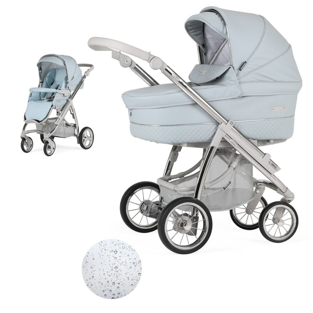 Bebecar Pack IpOp Classic XL Duo - Baby Blue+ FREE Bag