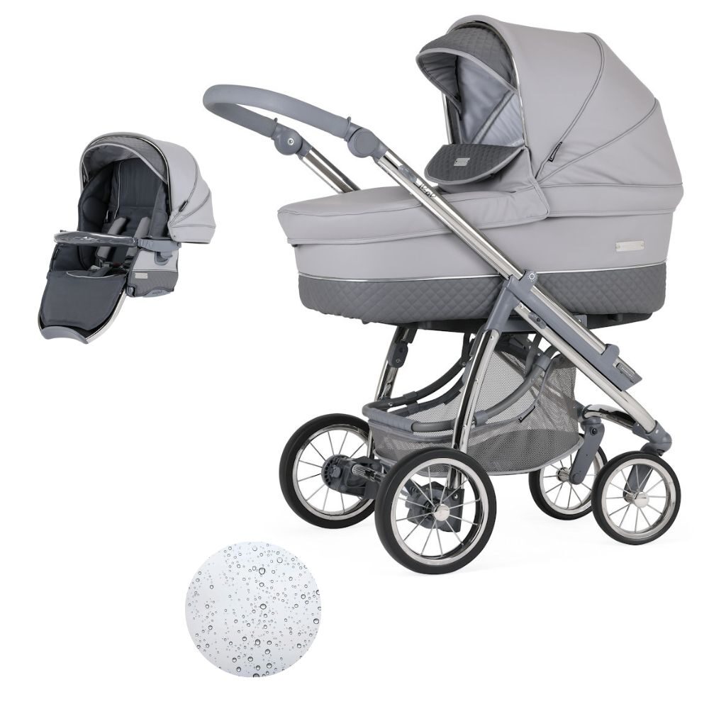 Bebecar Pack IpOp Classic XL Duo- Pewter + FREE Bag