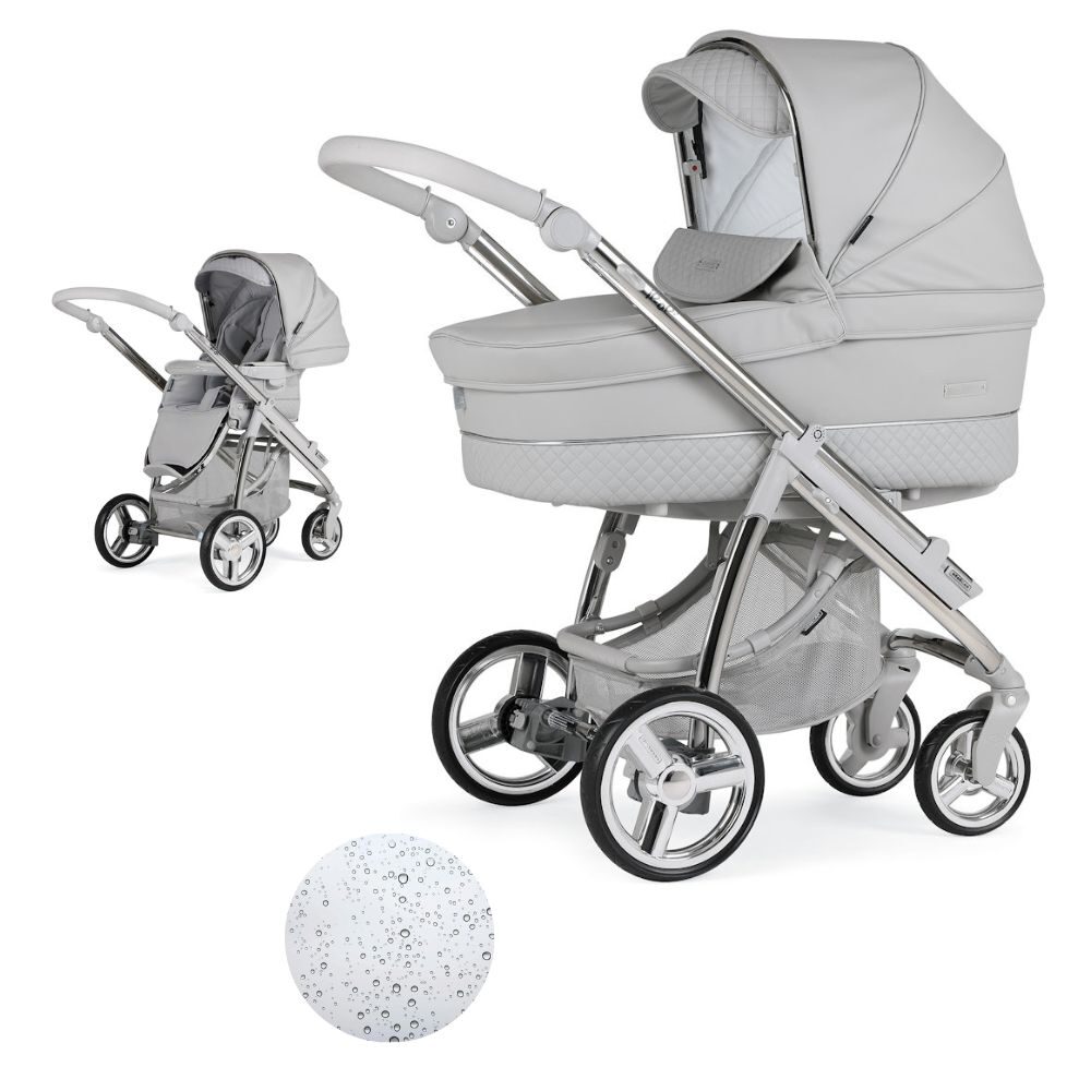 Bebecar Pack IpOp Classic XL Duo - Polished Pebble+ FREE Bag