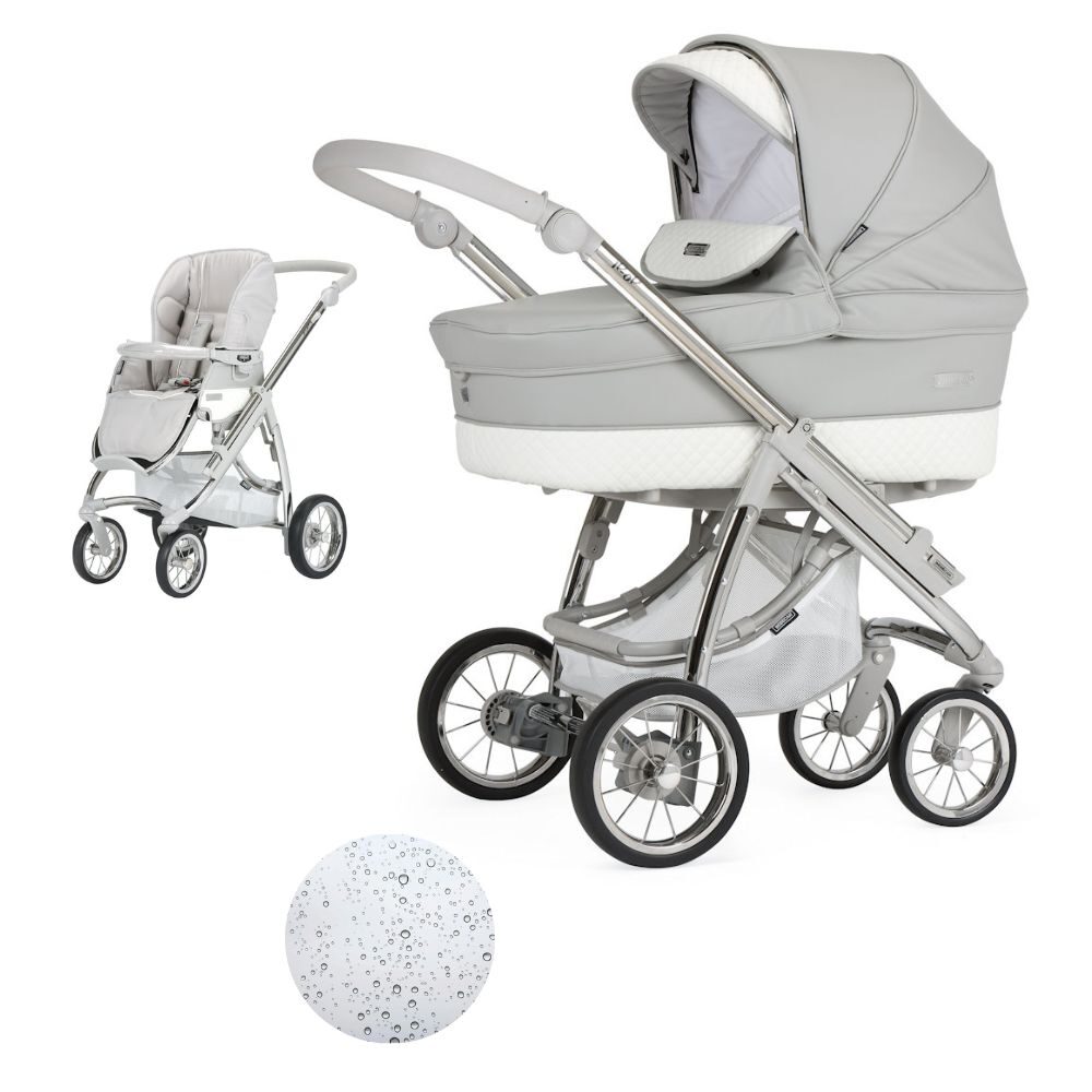 Bebecar Pack IpOp Classic XL Duo - Silver Grey + FREE Bag