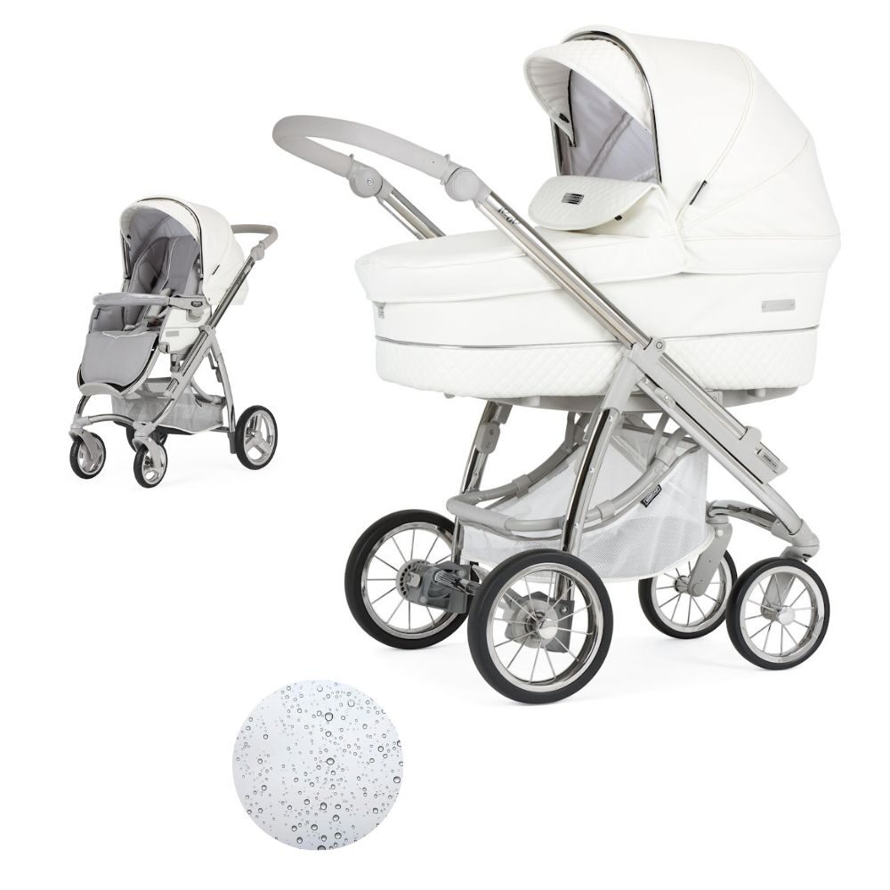 Bebecar Pack IpOp Classic XL Duo - White Delight + FREE Bag