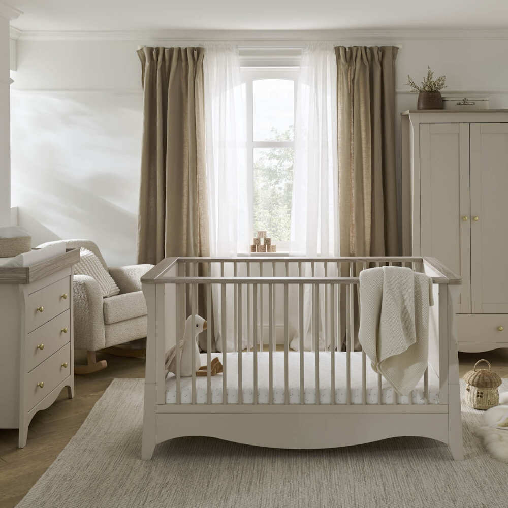 CuddleCo Clara Furniture Set - 3-Piece Cashmere with Free Delivery & Mattress Options