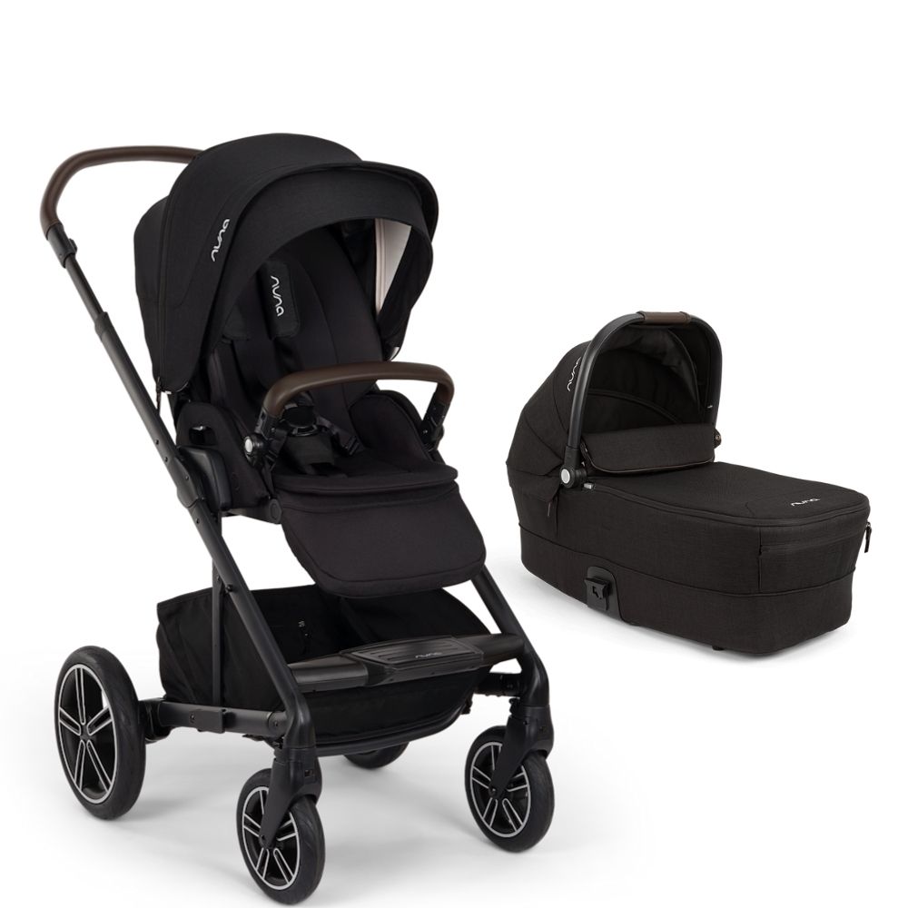 Nuna Mixx Next Pushchair & Carrycot - Caviar