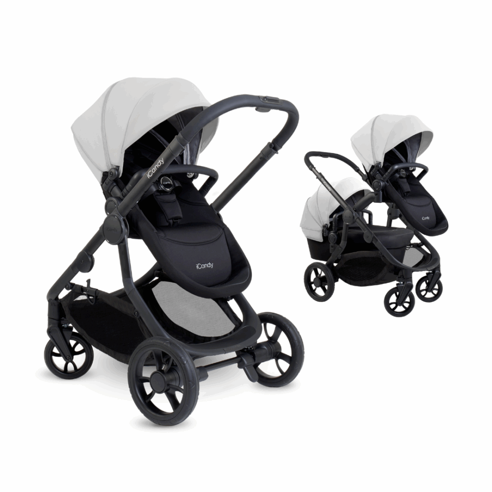 iCandy Orange 4 Pushchair Bundle - Glacier