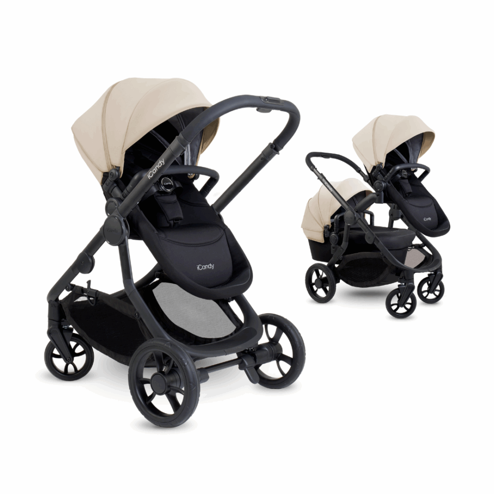 iCandy Orange 4 Pushchair Bundle - Latte