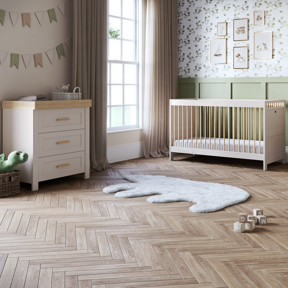 Silver Cross Seville Cotbed & Dresser