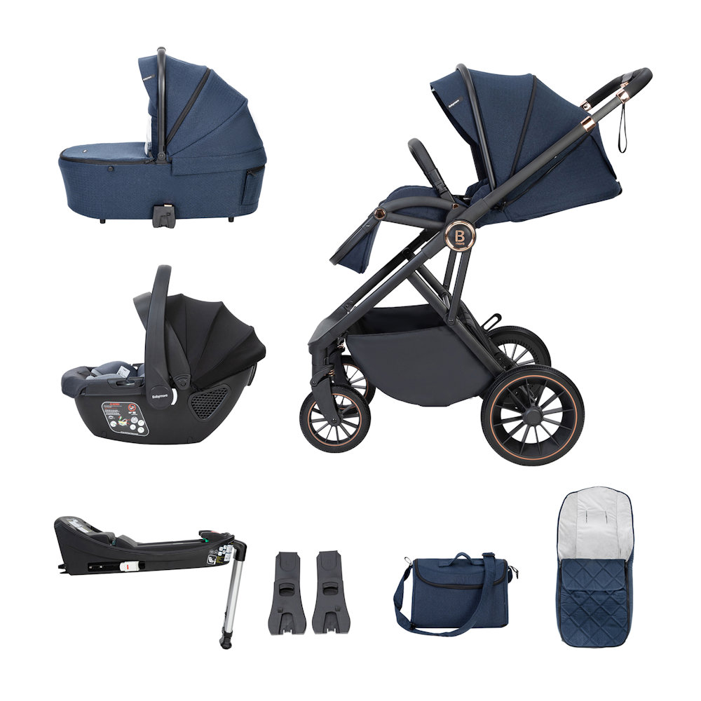 Chia Travel System Coco with Base – Midnight