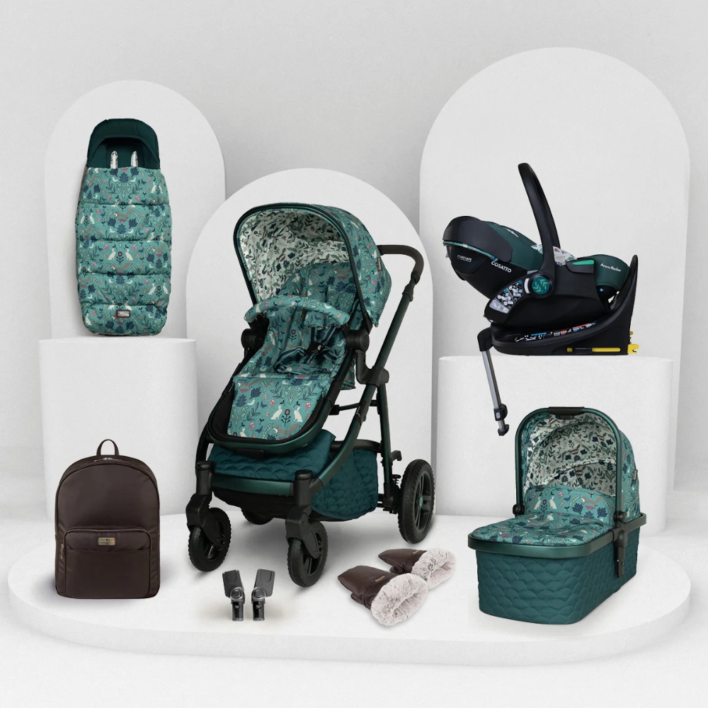 Cosatto Wow 3 Rotate & Recline Cozy Bundle Masquerade