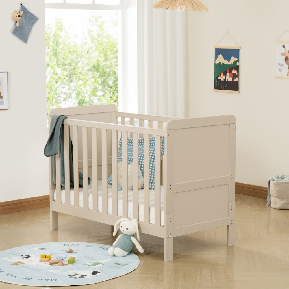 Babymore Caro Urban Mini Cotbed - Cashmere