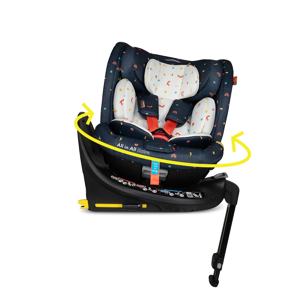 All In All Extra I-Size 360 All Stage Car Seat Doodle Days