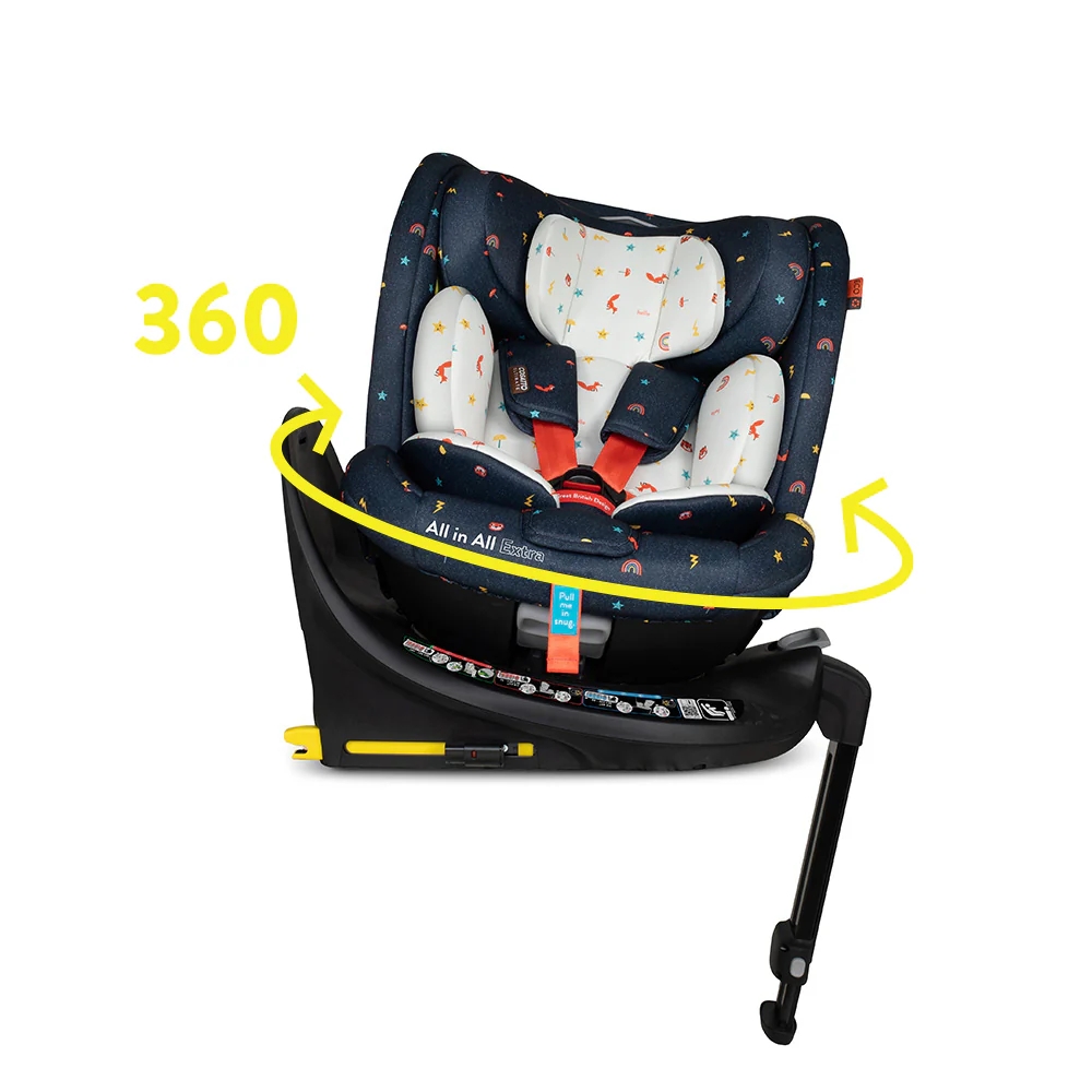 COSATTO ALL IN ALL EXTRA ISIZE 360 CAR SEAT DOODLE DAYS
