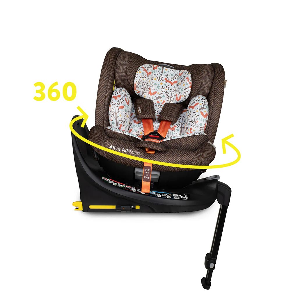 COSATTO ALL IN ALL EXTRA ISIZE 360 CAR SEAT FOXFORD HALL (7)