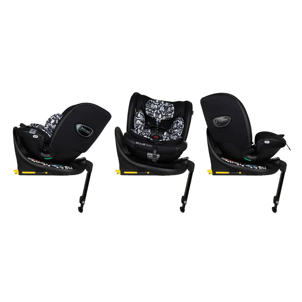 COSATTO ALL IN ALL EXTRA ISIZE 360 CAR SEAT SILHOUETTE (5)