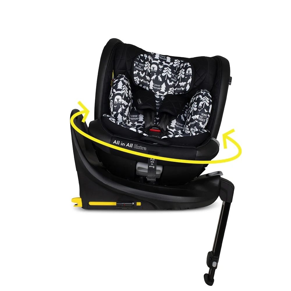 All In All Extra I-Size 360 All Stage Car Seat Silhouette