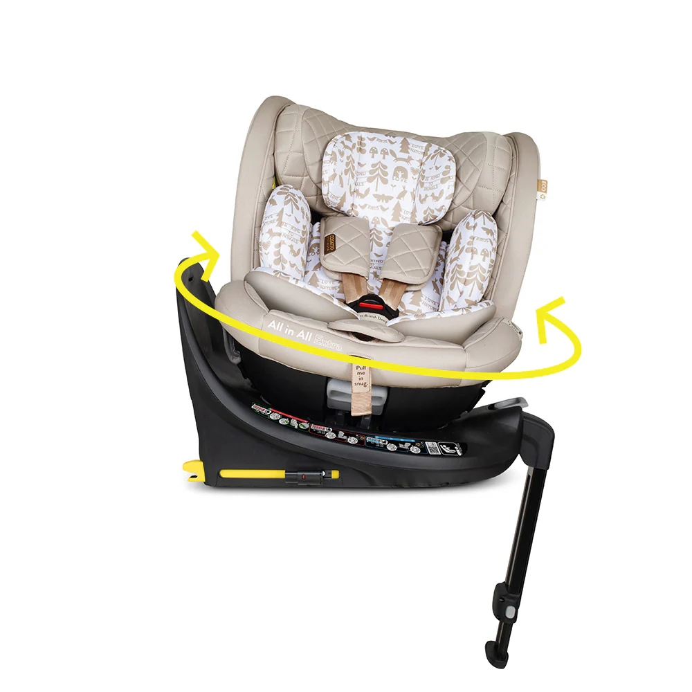 All In All Extra I-Size 360 All Stage Car Seat Whisper
