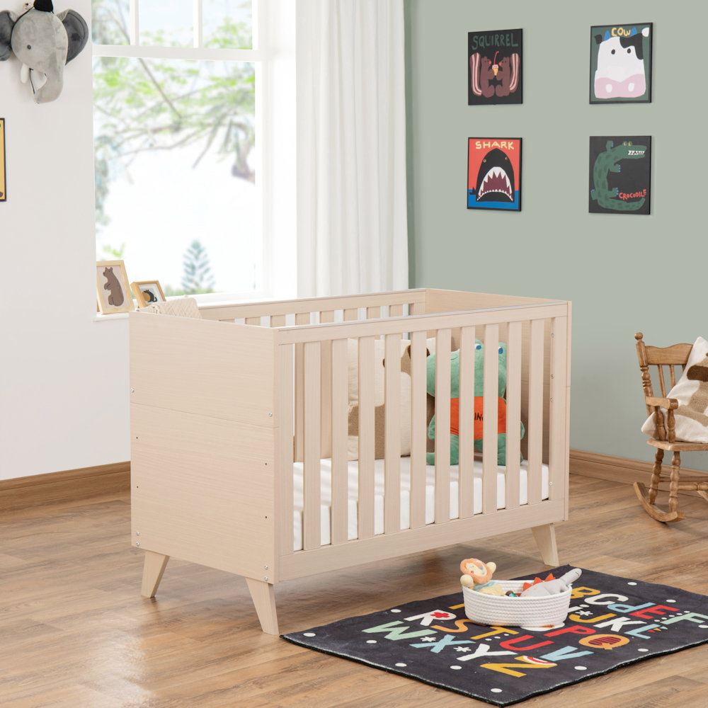 Babymore Dante Mini Cotbed - Natural