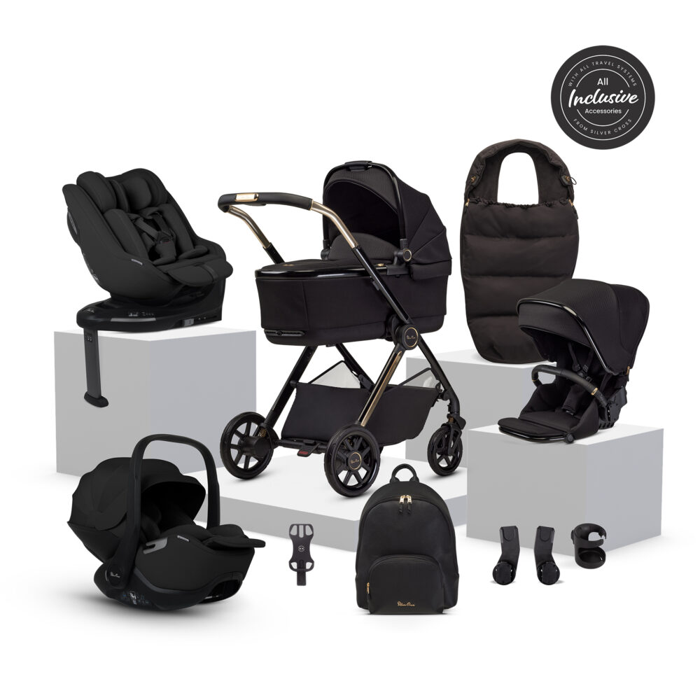 Silver Cross Reef 2 SE Ultimate Family Bundle - Espresso/Black