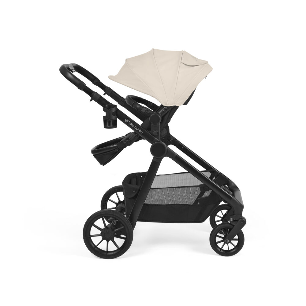 Ickle Bubba Virgo 14 Piece Virgo with cirrus car seat and isofix base stone seat