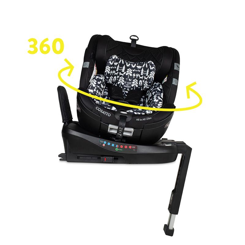 Cosatto All in All Ultra 360 Rotate i-Size - Silhouette