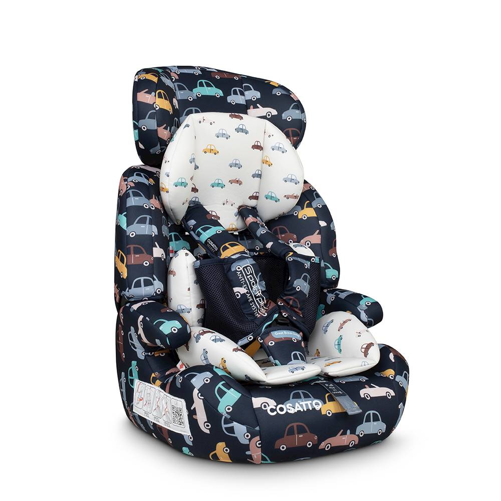 Cosatto Zoomi 1/2/3 Car Seat - Beep Beep