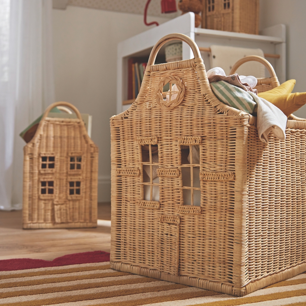 Rattan Storage baskets Dutch House Design