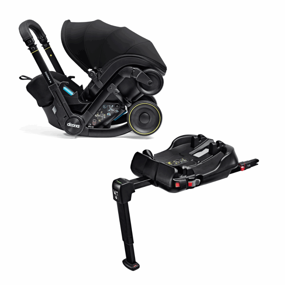 Doona X Car Seat & Isofix Base - Nitro Black