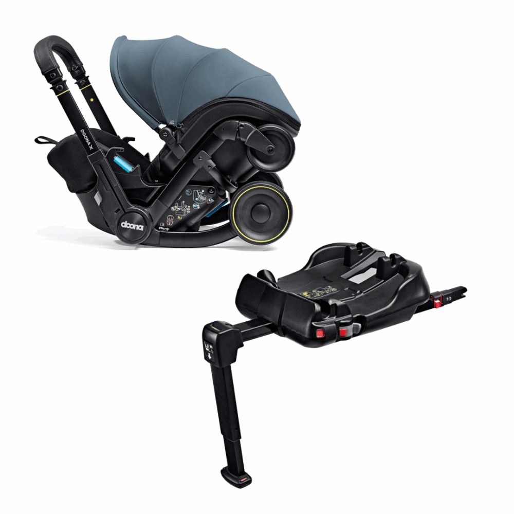 Doona X New Slate Green With Isofix Base