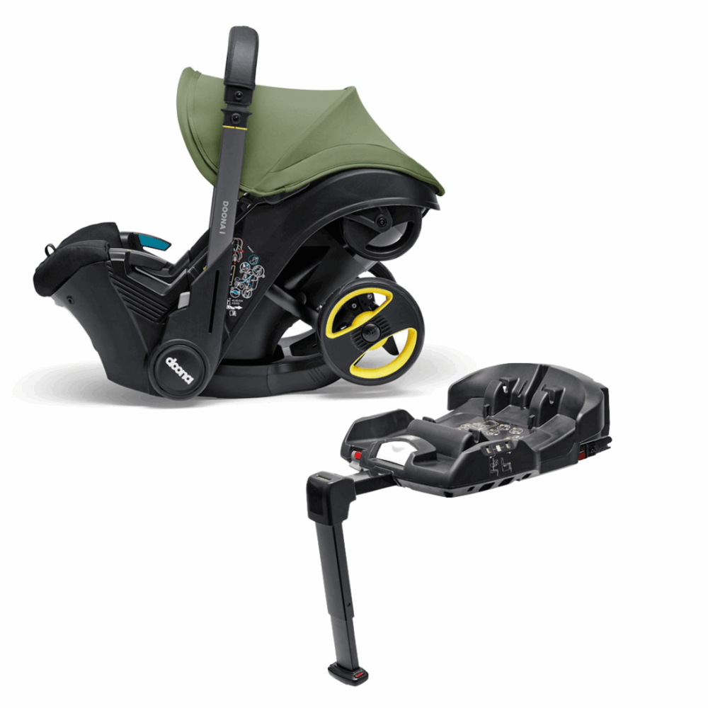 Doona I - I Size Infant Car Seat & Isofix Base - Desert Green