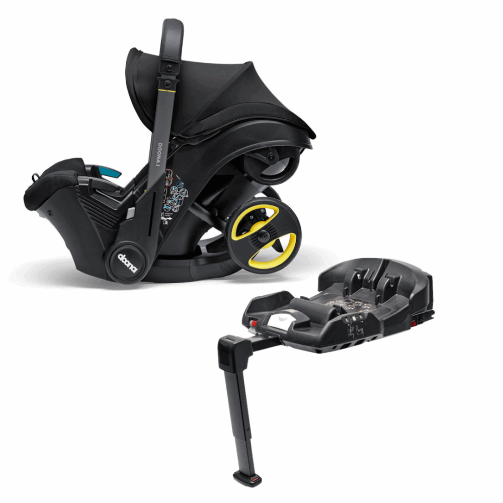 Doona I - I Size Infant Car Seat & Isofix Base - Nitro Black