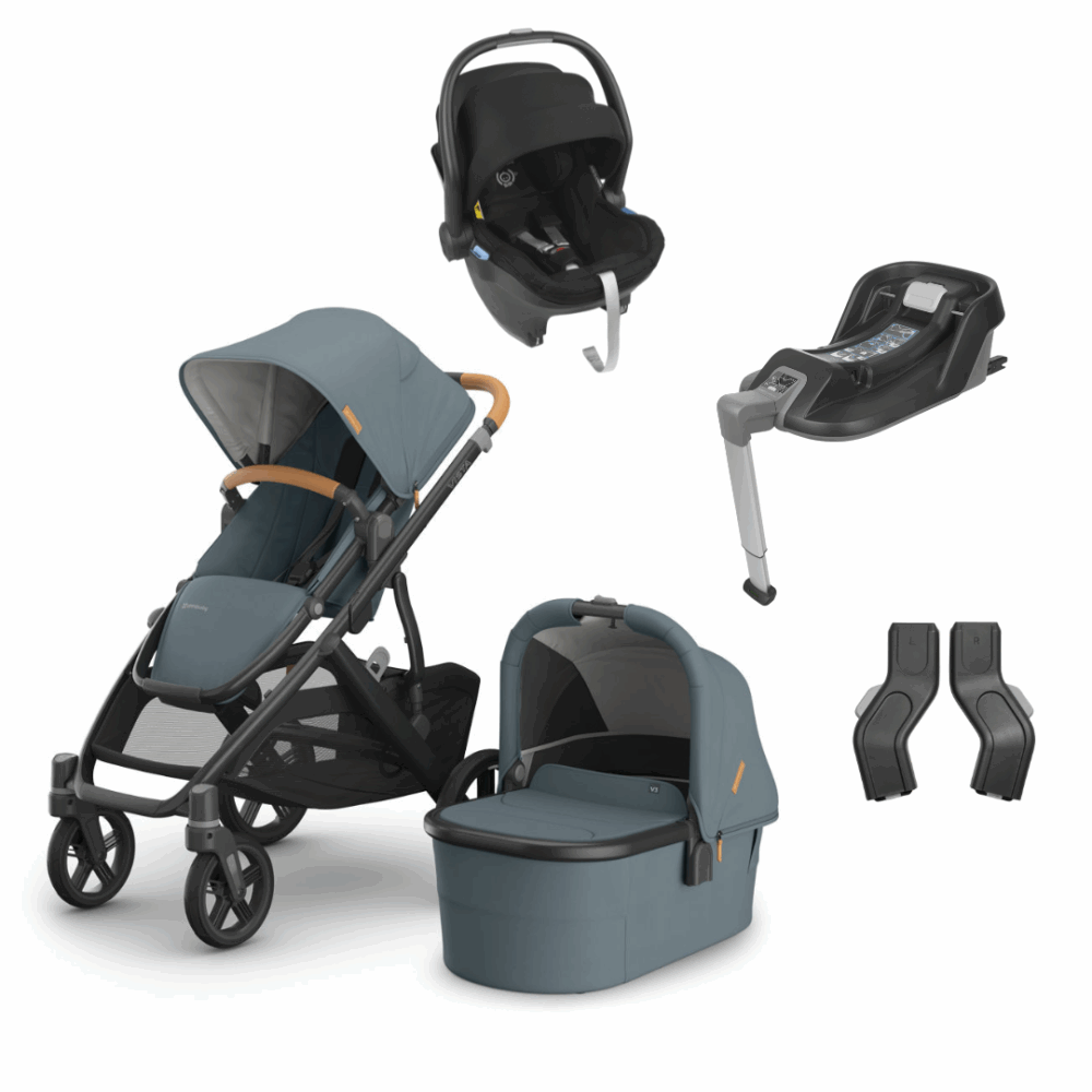 Uppababy Vista V3 & Mesa Car Seat Bundle - Dillan