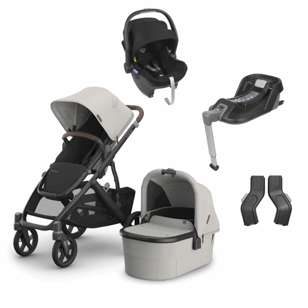 Uppababy Vista V3 & Mesa Car Seat Bundle - Savannah