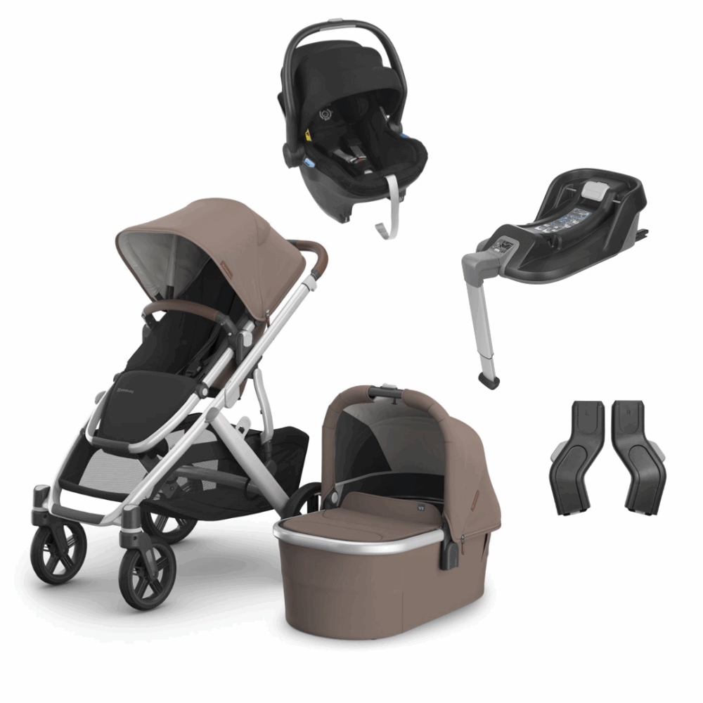 Uppababy Vista V3 & Mesa Car Seat Bundle - Theo