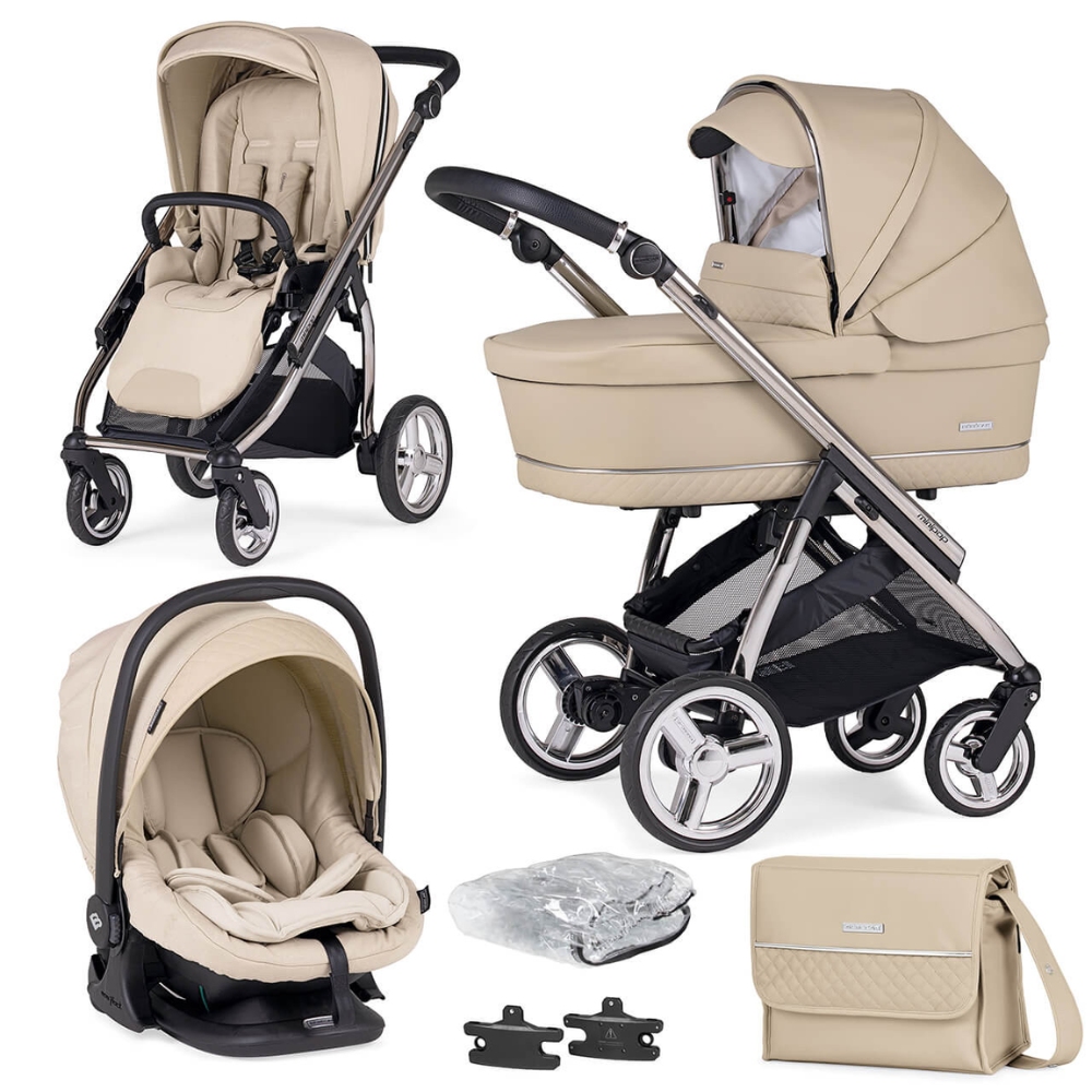 BEBECAR MINIPOP BEIGE TRIO HERO