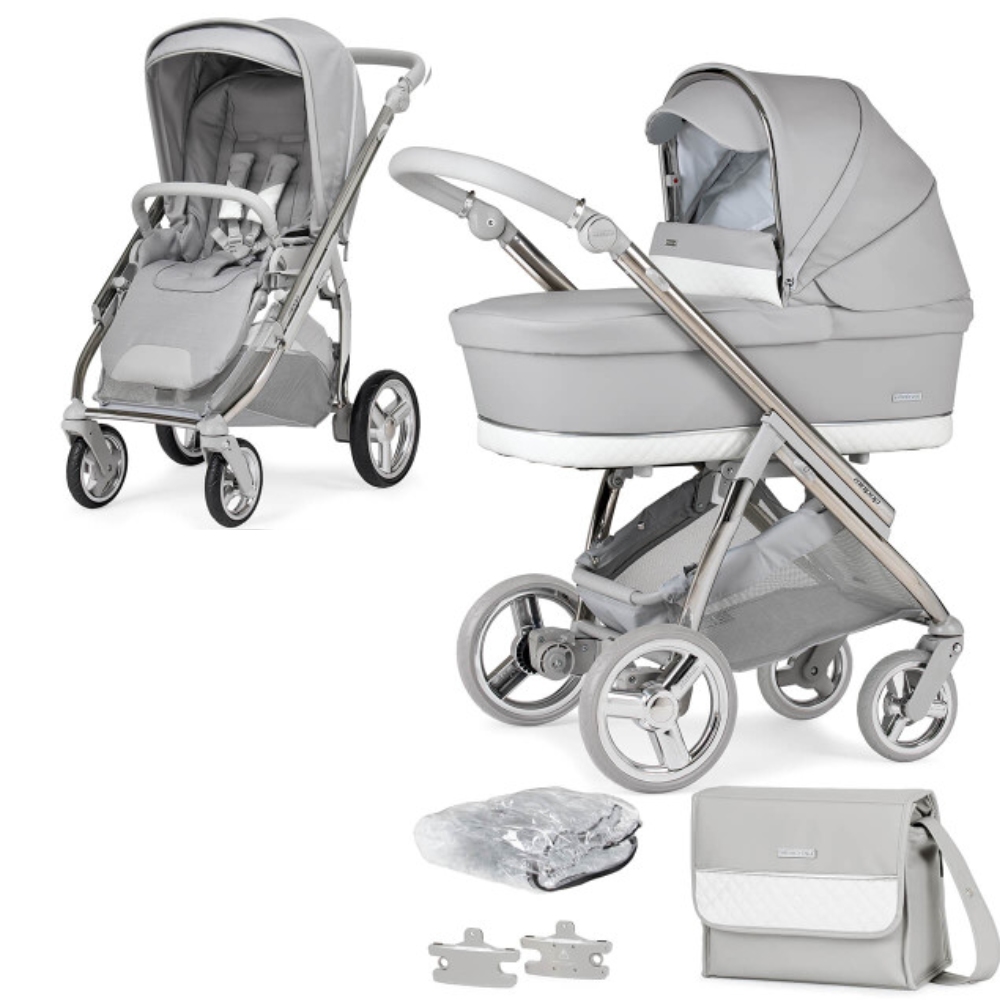 BEBECAR MINIPOP SILVER GREY DUO HERO