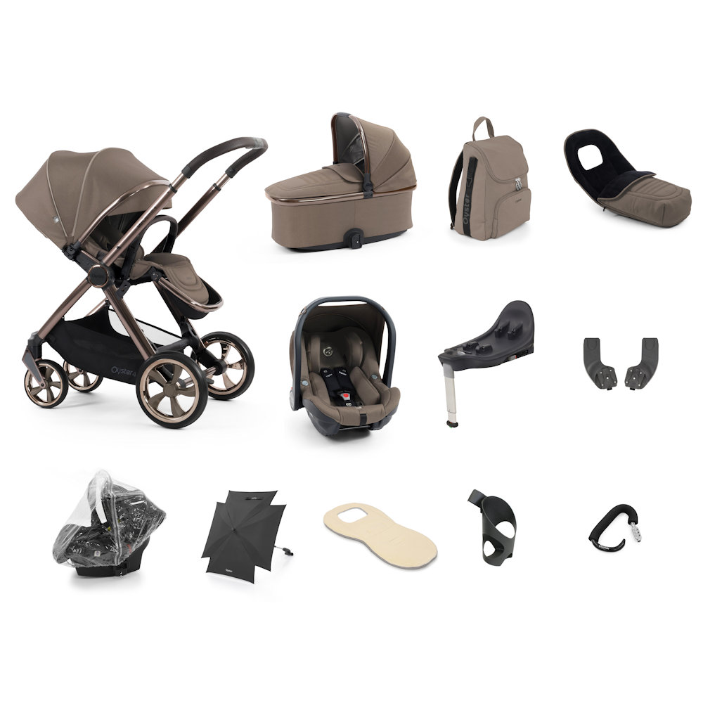 Babystyle Oyster 4 Ultimate Bundle with Capsule Car Seat - Mink